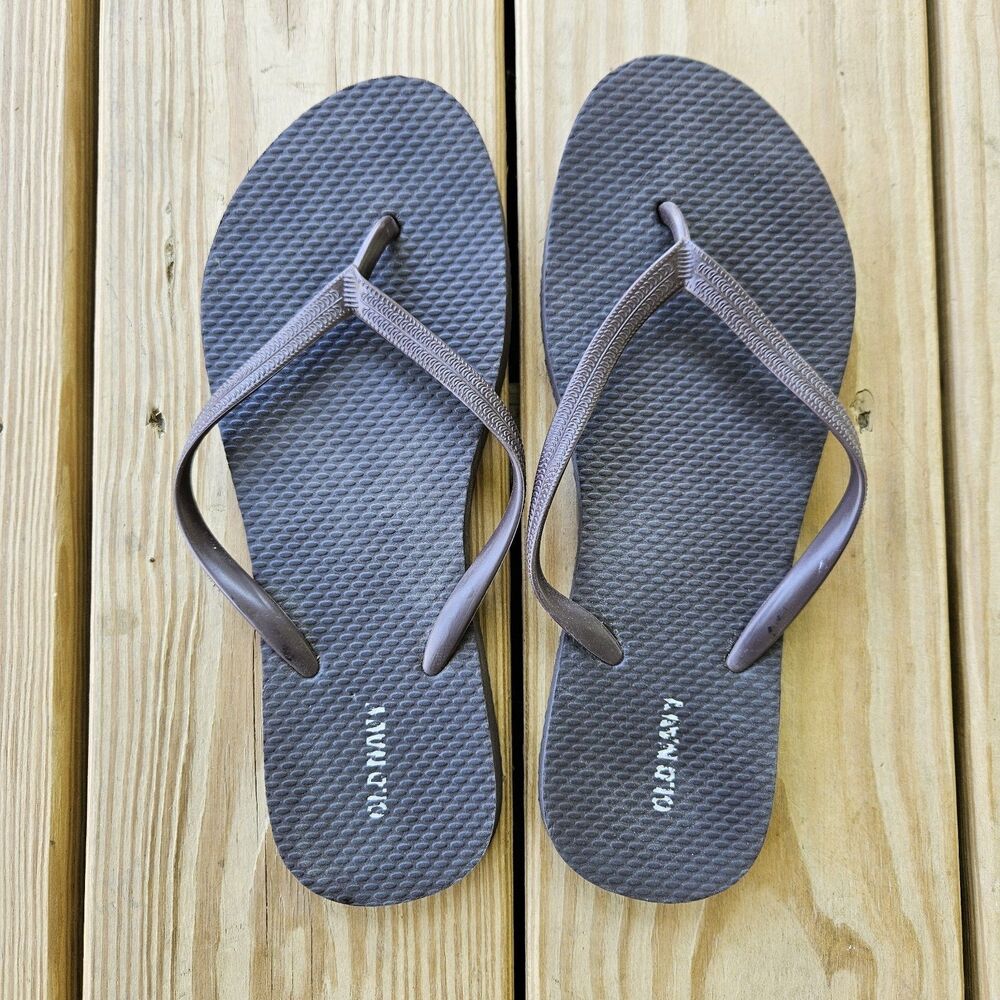 Old Navy Flip Flops Women's Size 7/8 Brown
